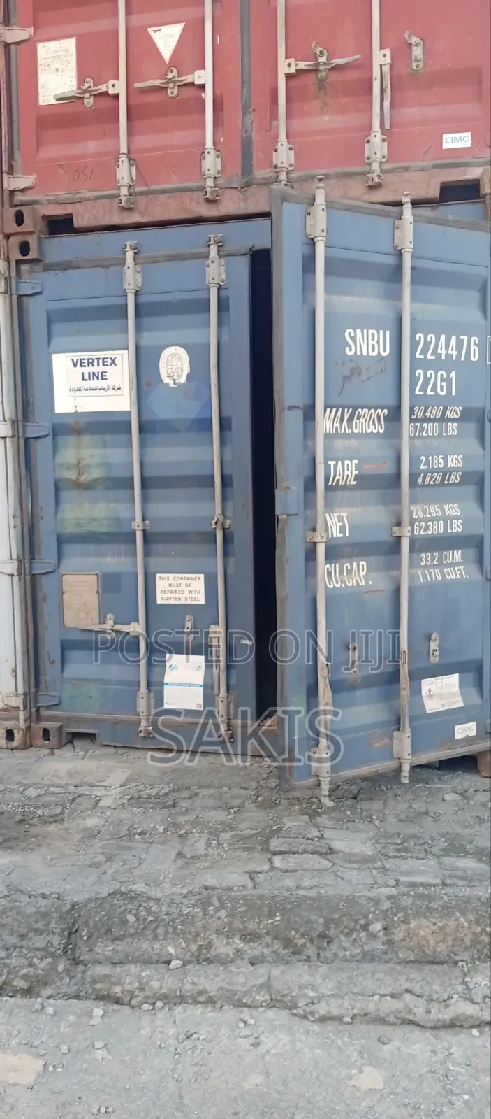 Neat! 20-Foot Empty Containers in Kenya