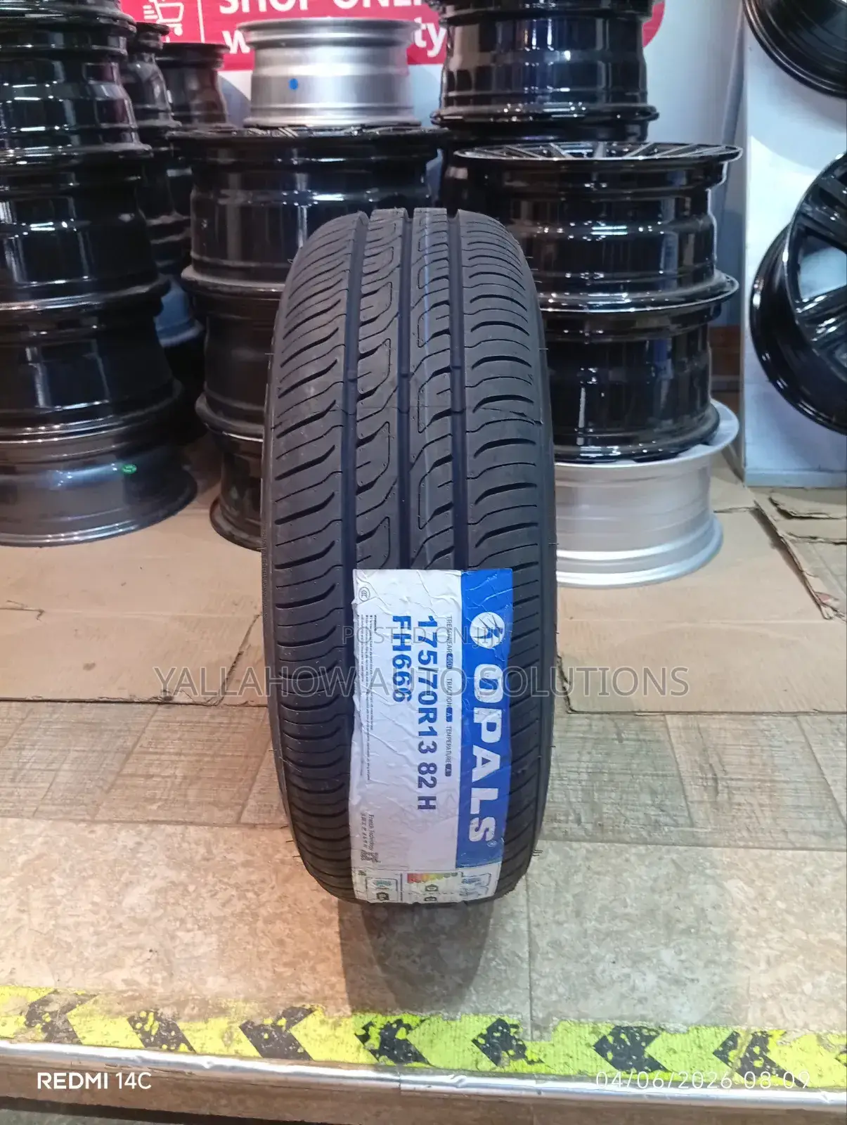 Opals 175/70r13 Tire - Durable All-Season Commuter Radial