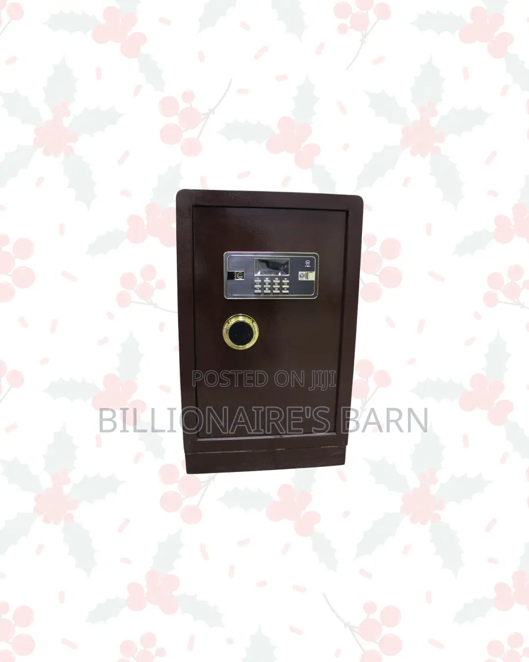 Fireproof Biometric Safe 70kg Programmable Keypad And Dual Alarm Kenya