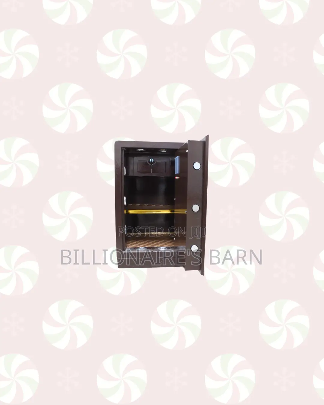 Fireproof Biometric Safe 80 Kg Large Capacity Plus Electronic Keypad