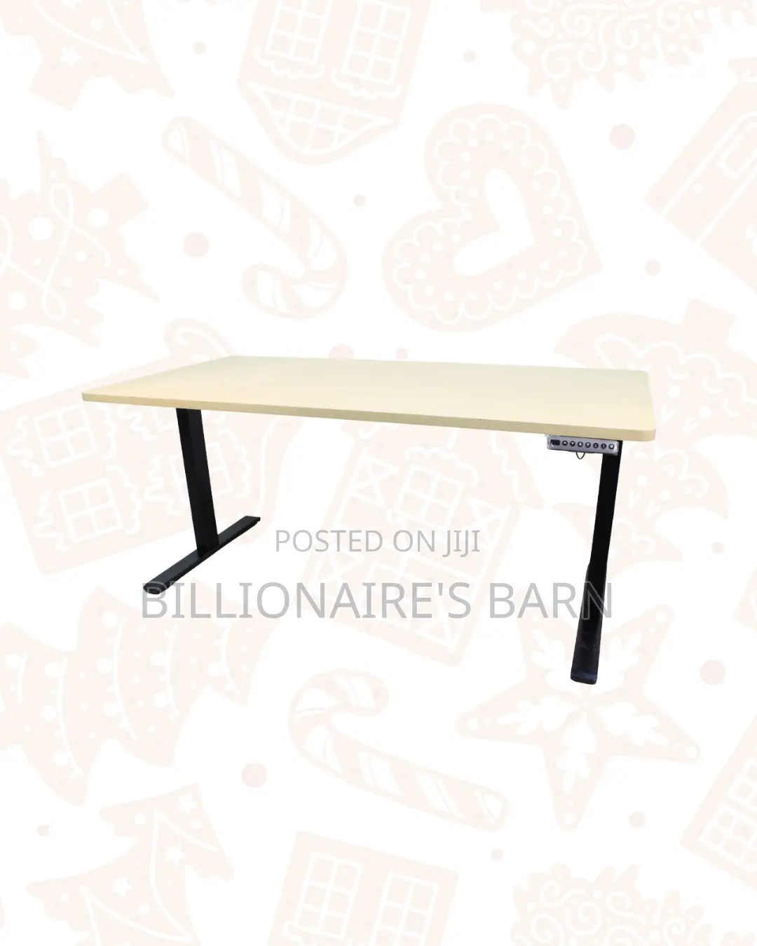 Premium 1600x800mm Electric Standing Desk Ergonomic Workstation