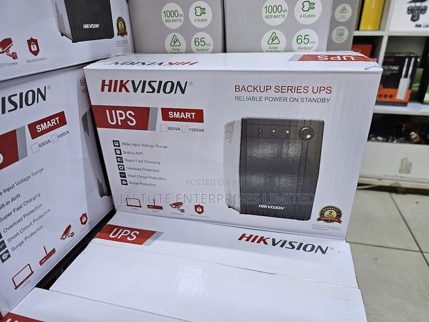 Hikvision 1000va Ups 600w – Reliable Backup for Cctv, PCS Routers