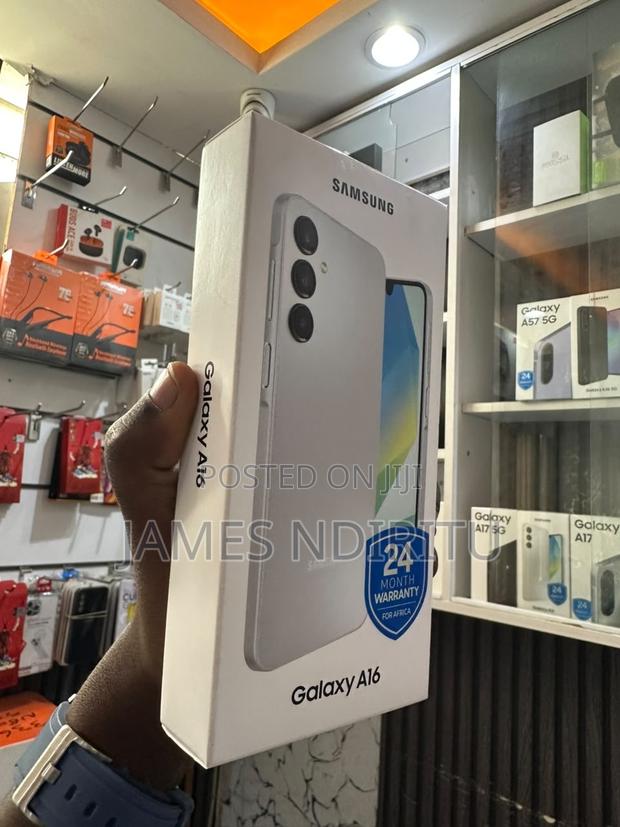 New Samsung Galaxy A16 128 GB Gray - thumbnail 2