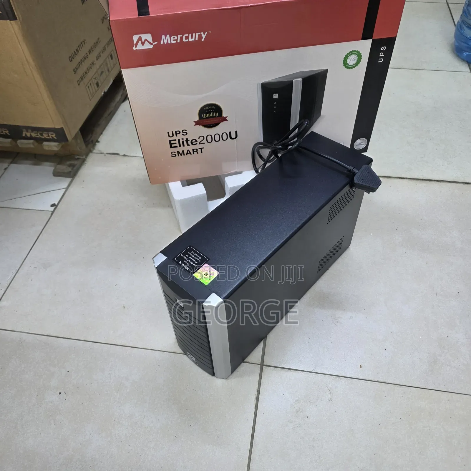 Original Mercury 2kva Ups With Surge and Voltage Protection