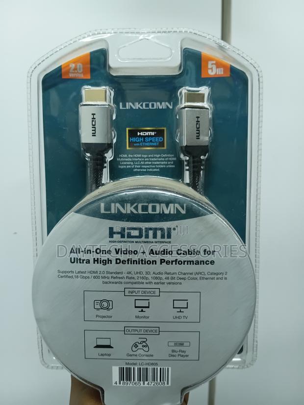 Linkcomn Hdmi to Hdmi Cable - 5 Metres