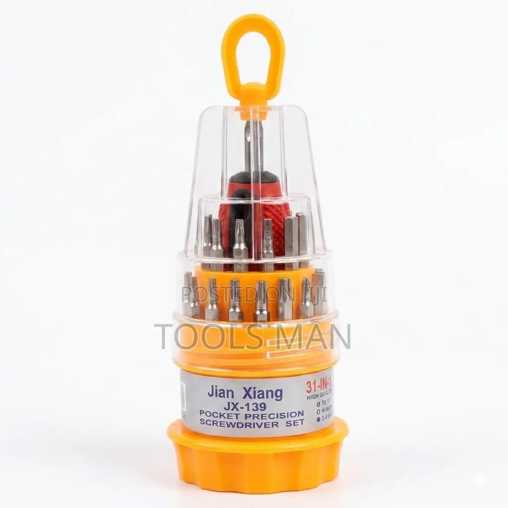 Jian Xiang Jx-139 31-in-1 Precision Screwdriver Set - Phone/Pc Repair