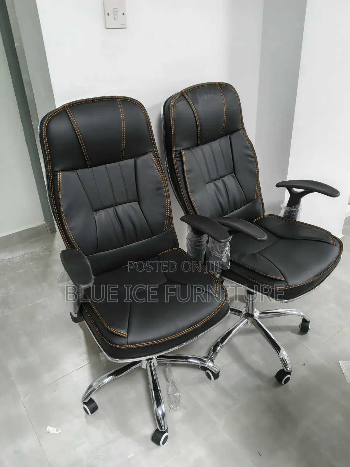 Lether Executive Swivel Chair