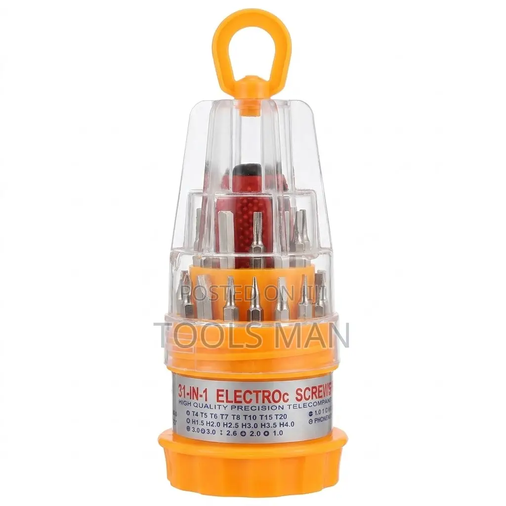 Jian Xiang Jx-139 31-in-1 Precision Screwdriver Set - Phone/Pc Repair