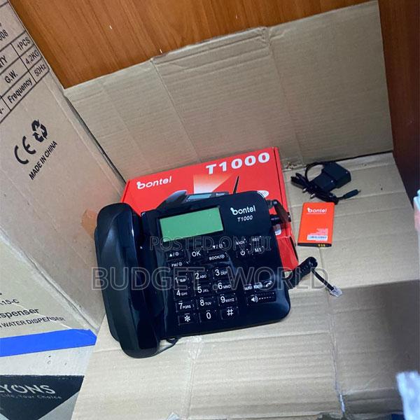 Bontel T1000 Dual Sim GSM Phone – Smart Desktop Calling Solution