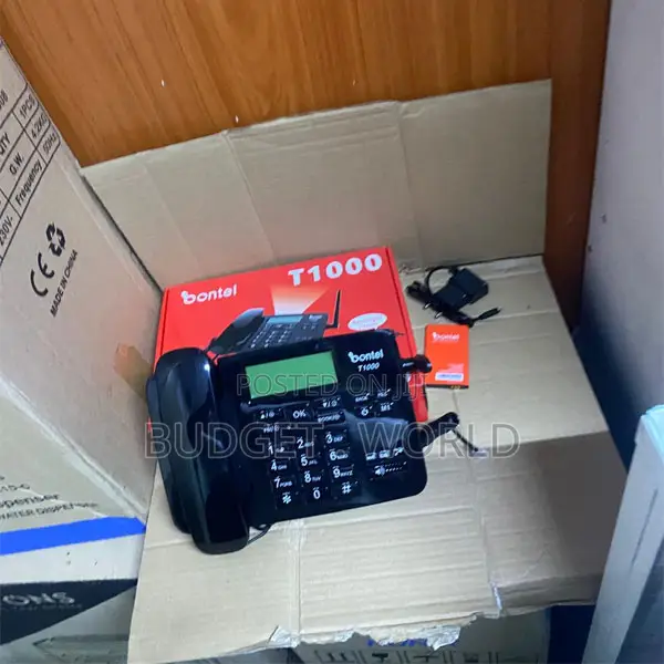 Bontel T1000 Dual Sim GSM Desktop Phone – Wireless Landline Alternativ