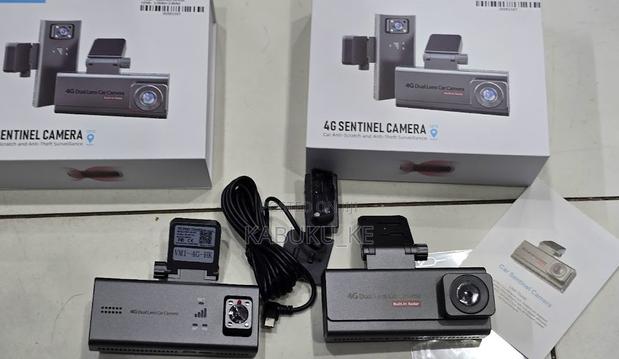4g Sentinel Dashcam 4g Sim Dual Lens Car Dash Cam