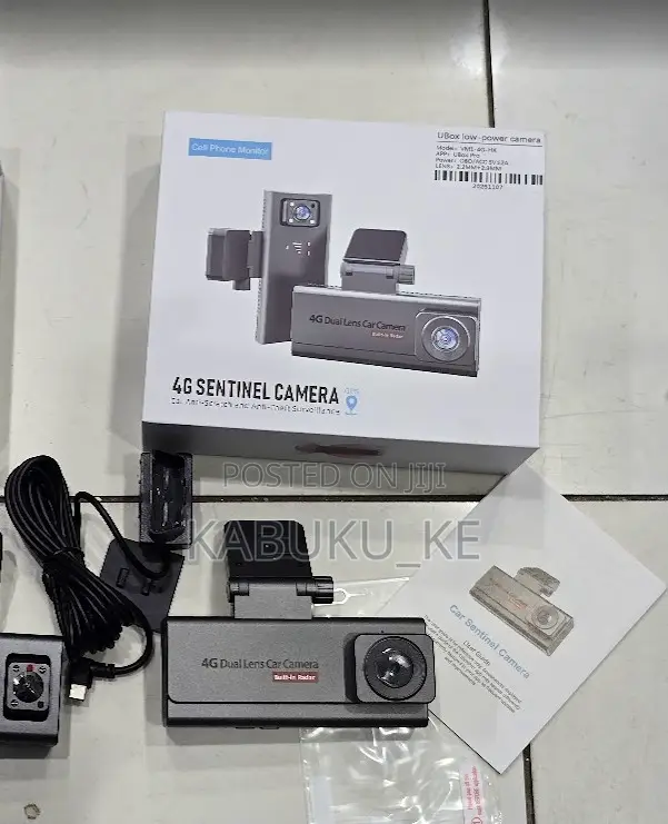 4g Dash Camera Dual Lens Vehicle Security Camera Sentinel Monitoring