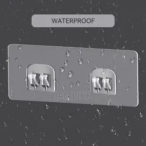 Strong Adhesive Waterproof Wall Hooks Shelf Stickers – Rb