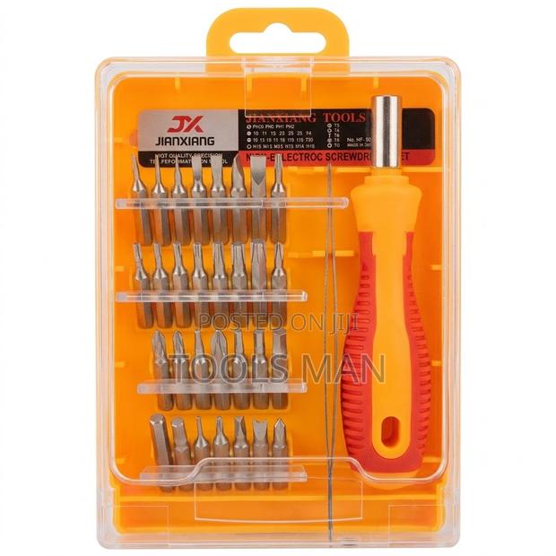 Jianxiang 32-in-1 Precision Magnetic Screwdriver Kit for Phone Repair