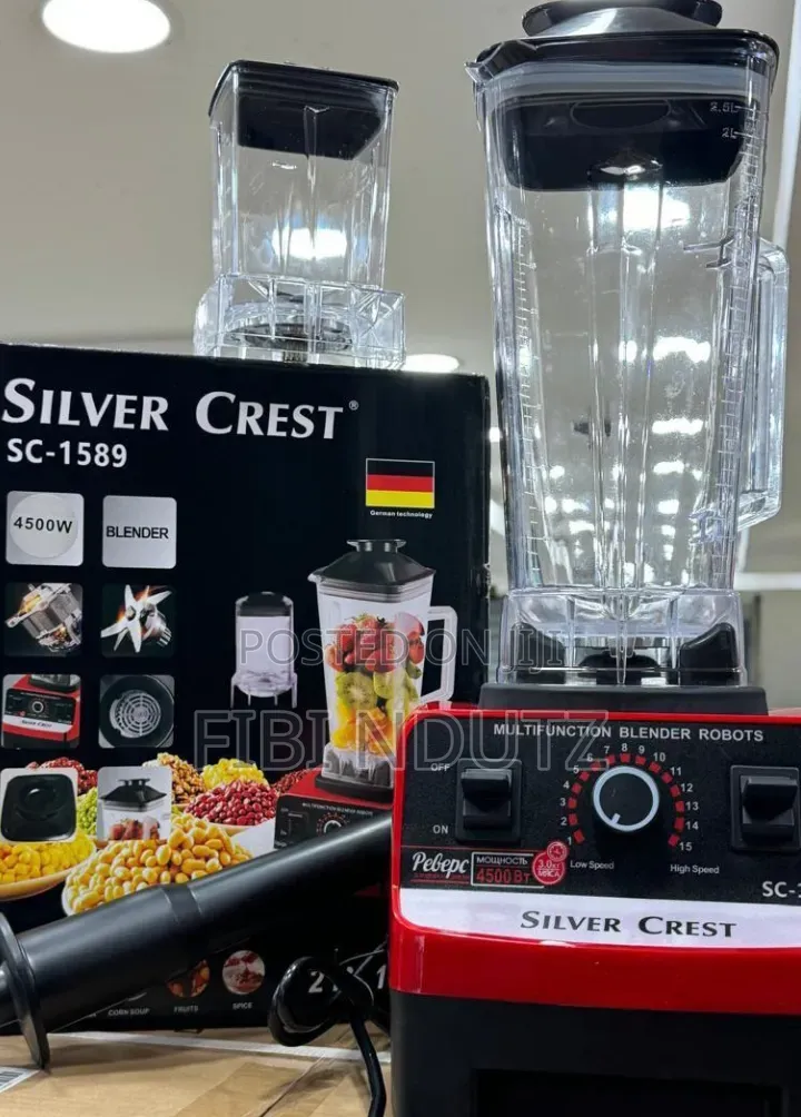 Amazing Silver Crest Blender 2 in 1 Offer/Silver Crest Blender