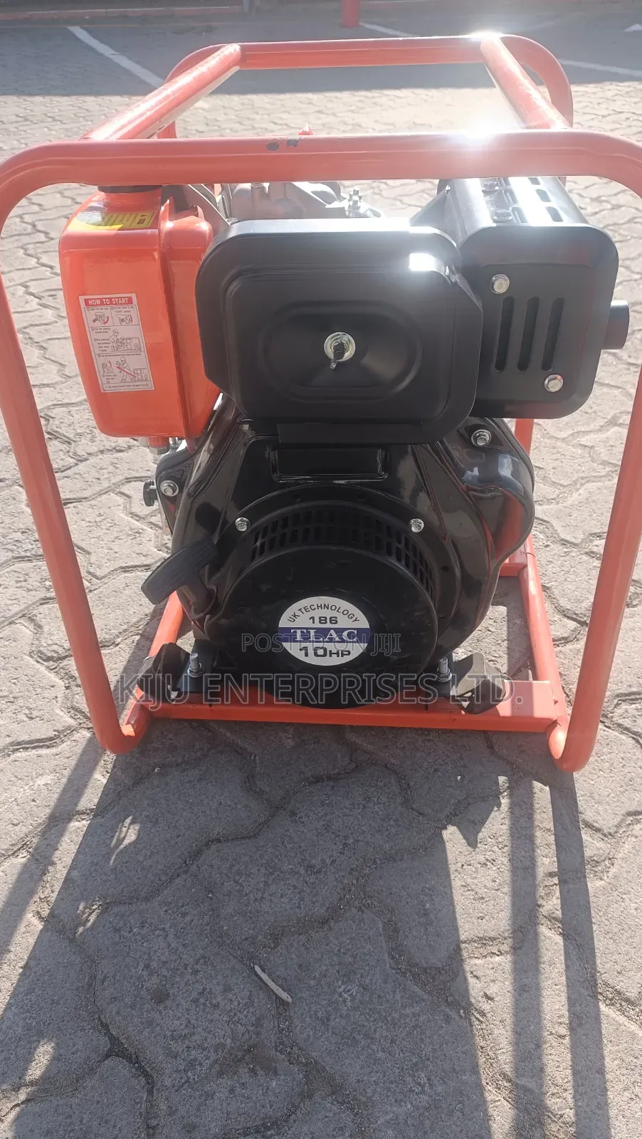 Tlac 2 Inch Diesel High Pressure Water Pump 10hp Cast Iron Pump