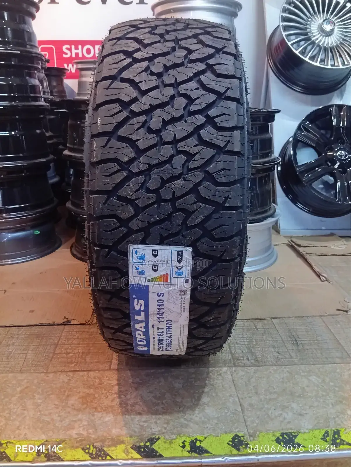 Opals 265/60r18lt Heavy-Duty Light Truck 4x4 Tire