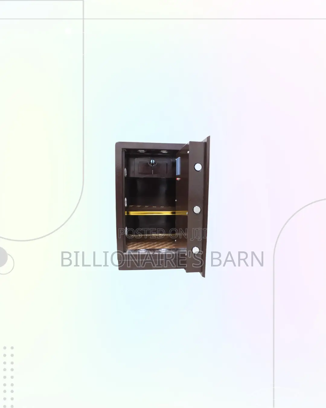 Fireproof Biometric Safe 80 Kg Large Capacity Plus Electronic Keypad
