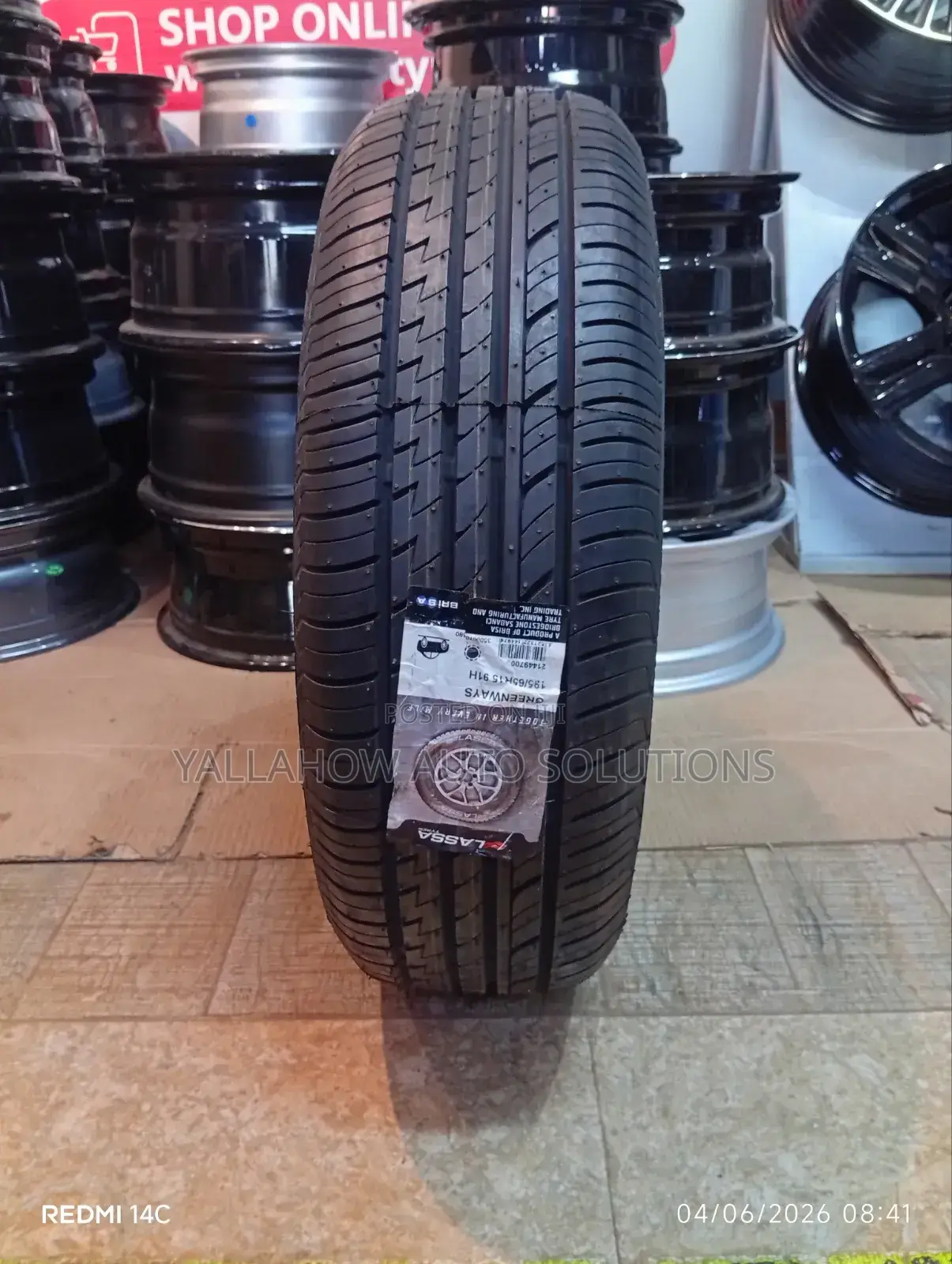 Lassa 195/65r15 Eco-Friendly Passenger Car Tire