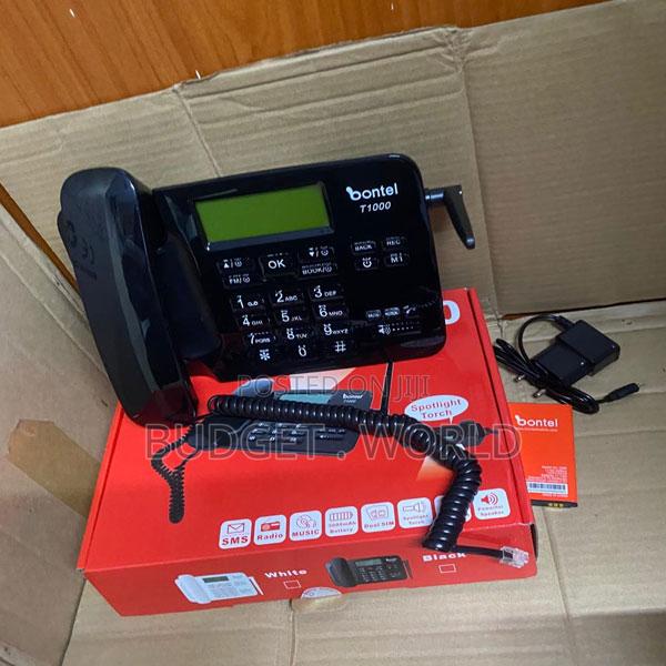 Bontel T1000 Home Business GSM Phone – Dual Sim Desktop Communicatio