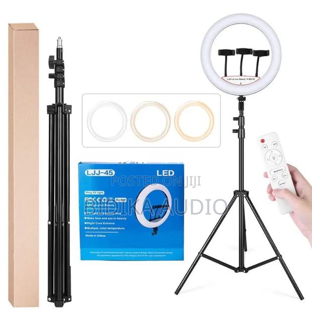 LJJ-45 Professional 18-Inch Led Ring Light Kit