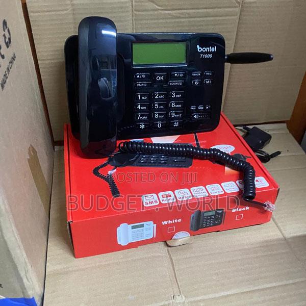 Bontel T1000 Fixed Wireless Phone – Dual Sim GSM Landline Replacement