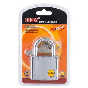 Auddy 40mm Heavy Duty Brass Padlock - Anti-theft Door Gate Lock