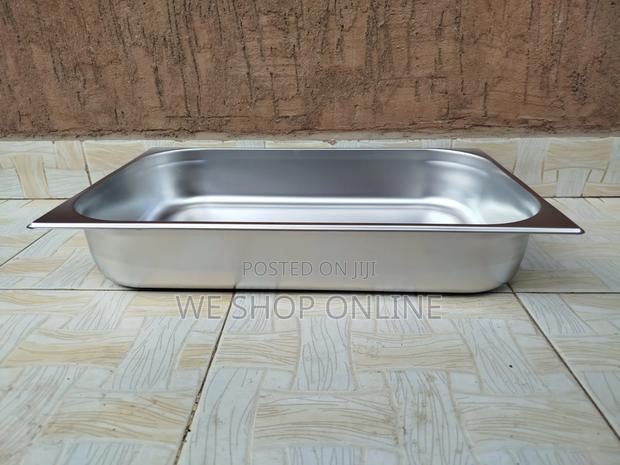 Stainless Steel Single Chaffing Dish Tray Inserts - thumbnail 2