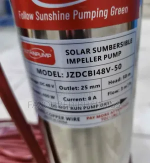 Top Rate 48v 400w Rutan Solar Water Pump/New Hr 50m Head Solar Pump