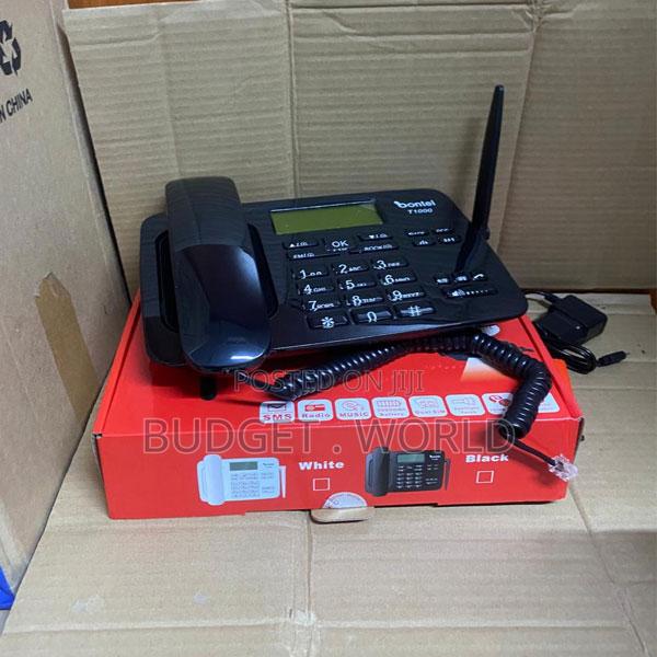 Bontel T1000 Business GSM Desktop Phone – Reliable Dual Network Commu