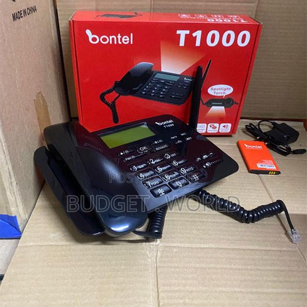 . Bontel T1000 Fixed Wireless Telephone – Dual Sim GSM Calling Solutio
