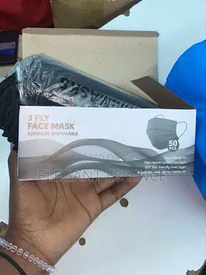 50pcs Surgical Face Mask-Black