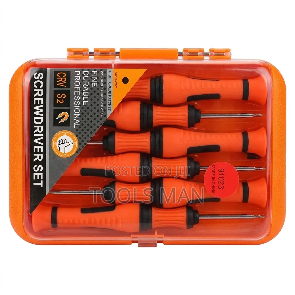 6pc Precision Screwdriver Set - Professional Electronics Repair Kit