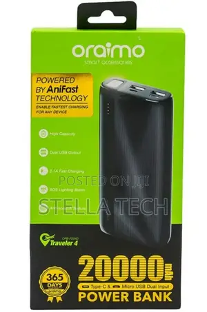 Original Oraimo 2000mah