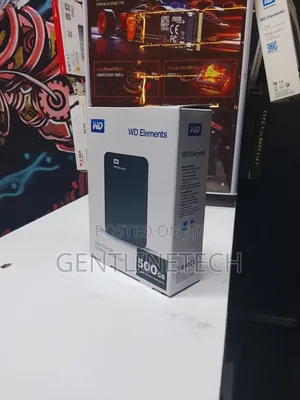 500gb Wd Elements External Hard Disk – Clean Tested