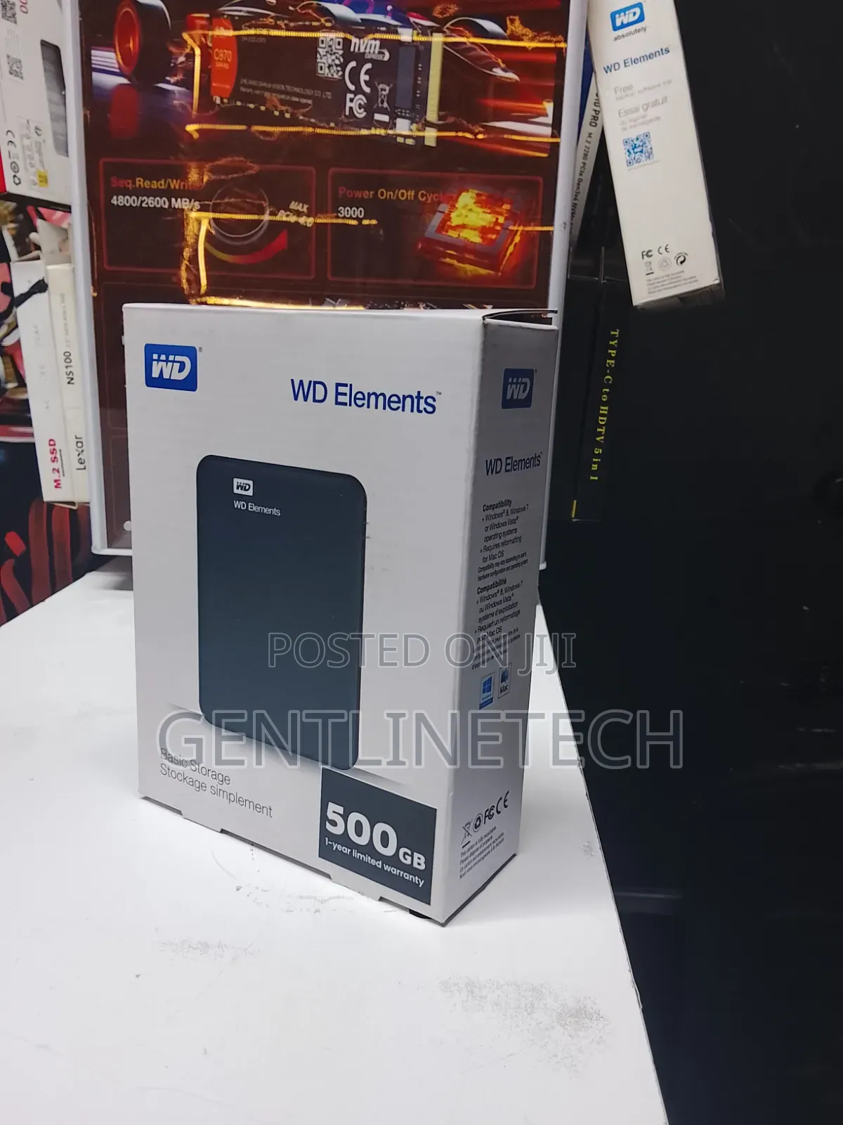 Wd Elements 500gb Usb External HDD – Best Deal