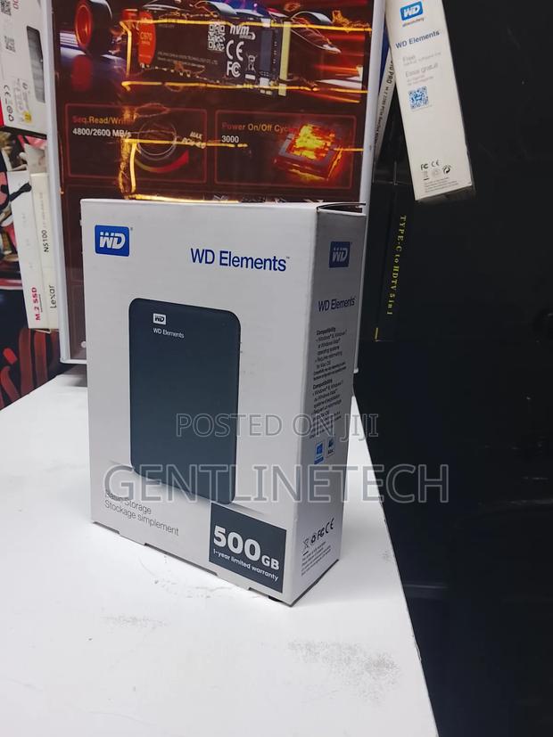 Wd Elements 500gb Usb External HDD – Best Deal
