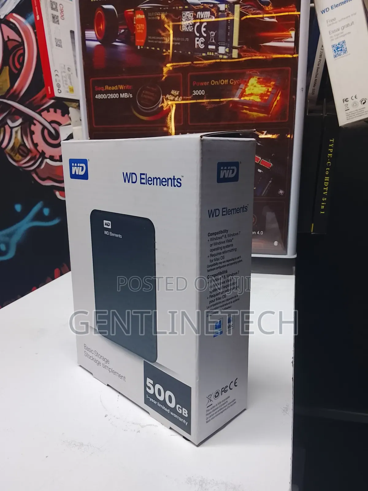 Wd Elements 500gb Usb External HDD – Best Deal