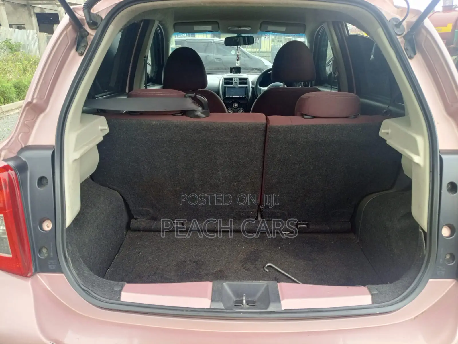 Nissan March 2015 Red