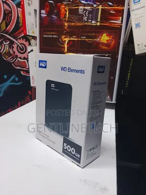 Wd Elements 500gb External Storage Drive – Reliable Performance