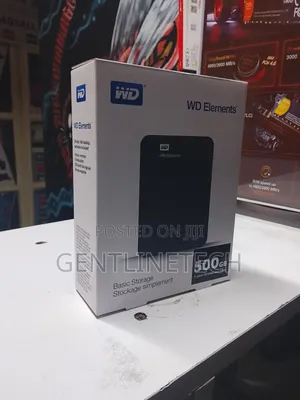 Wd Elements 500gb External Storage Drive – Reliable Performance