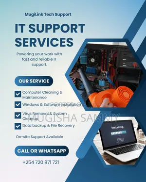 Fast Laptop Repair, Windows Installation Computer Cleaning - On-Site