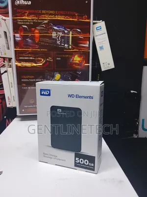 Wd Elements 500gb Portable HDD – Compact Durable