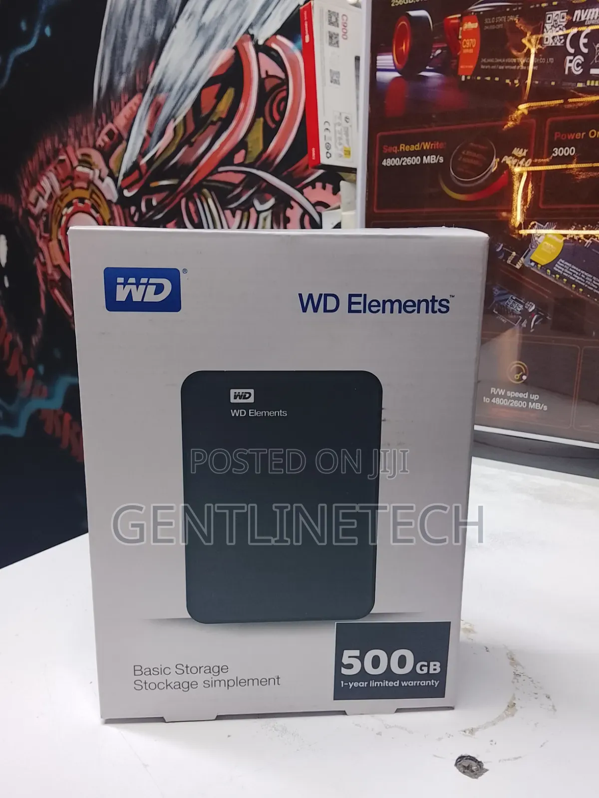 Wd Elements 500gb Usb Hard Disk Drive – Affordable Storage