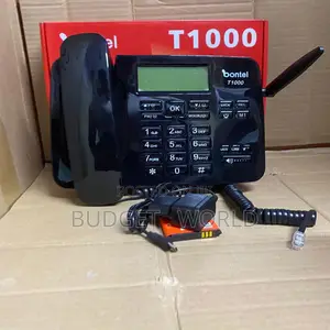 Bontel T1000 GSM Business Telephone – Dual Sim Desk Phone With Clear A