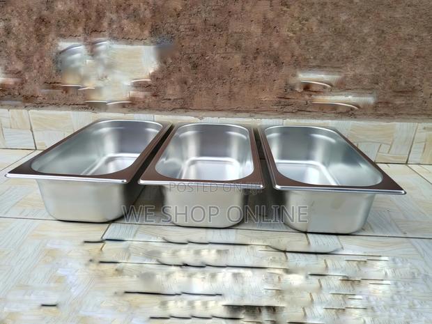 Tripple Chaffing Dish Tray Inserts - thumbnail 2