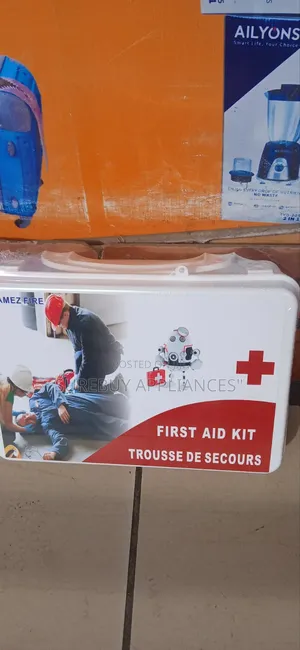 White First Aid Emergency Medical Kit