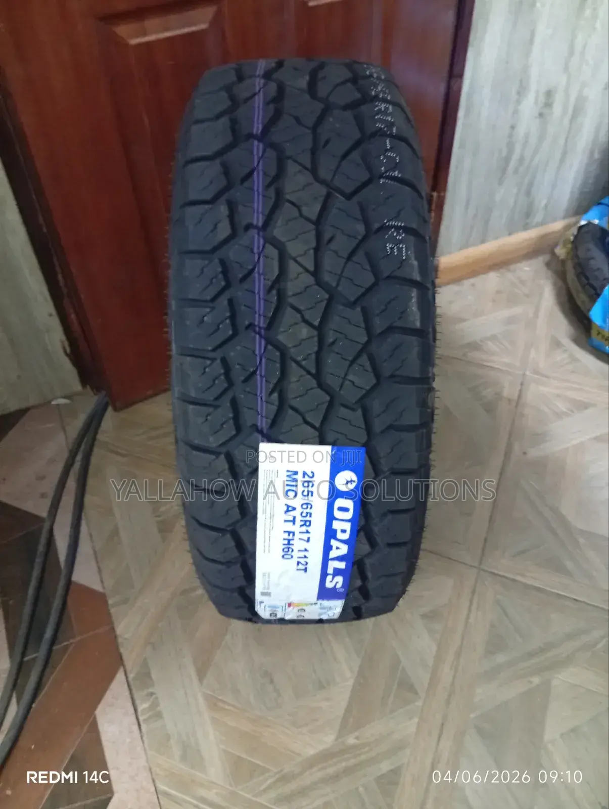 Opals 265/65r17 Tire - Heavy-Duty All-Terrain Suv Radial