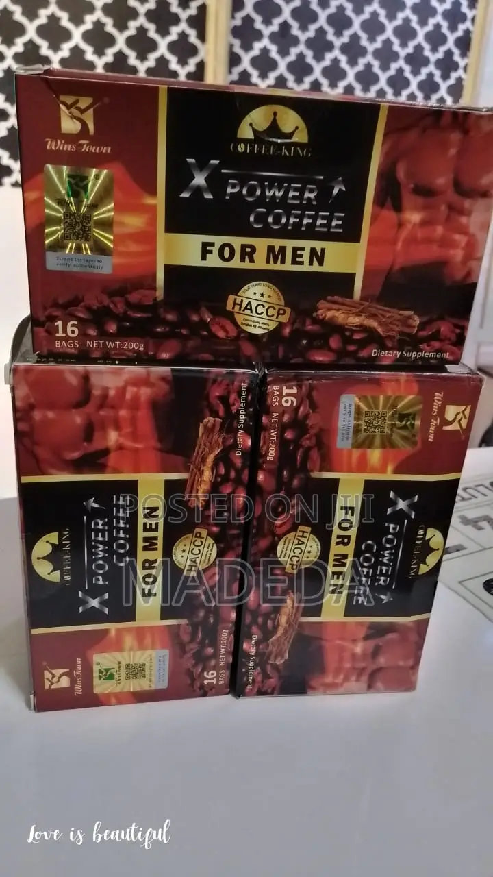 X Coffee Men Power Coffee