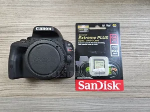 Canon Sl1 Body, Charger , Battery and 64gb Card. 56 Shutter Count*